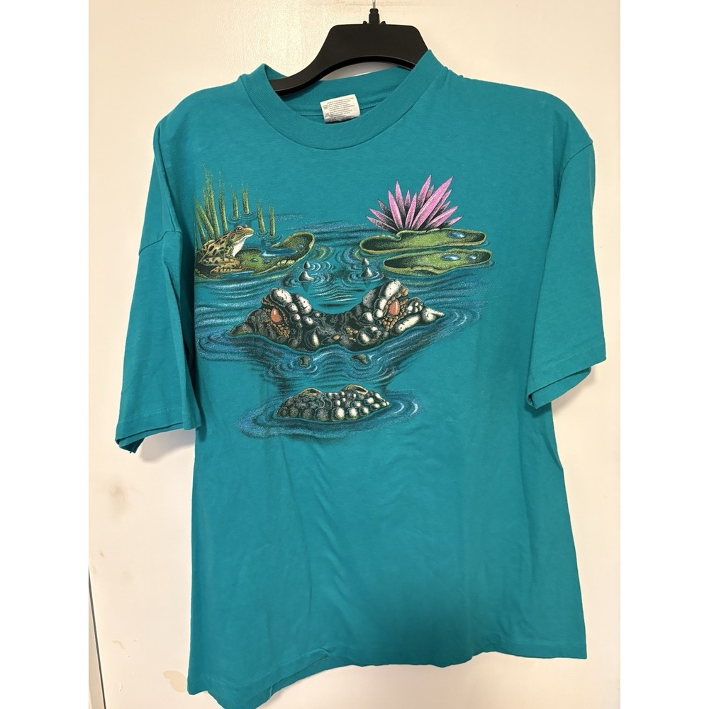 Vintage Nature Alligator T-shirt Size XL